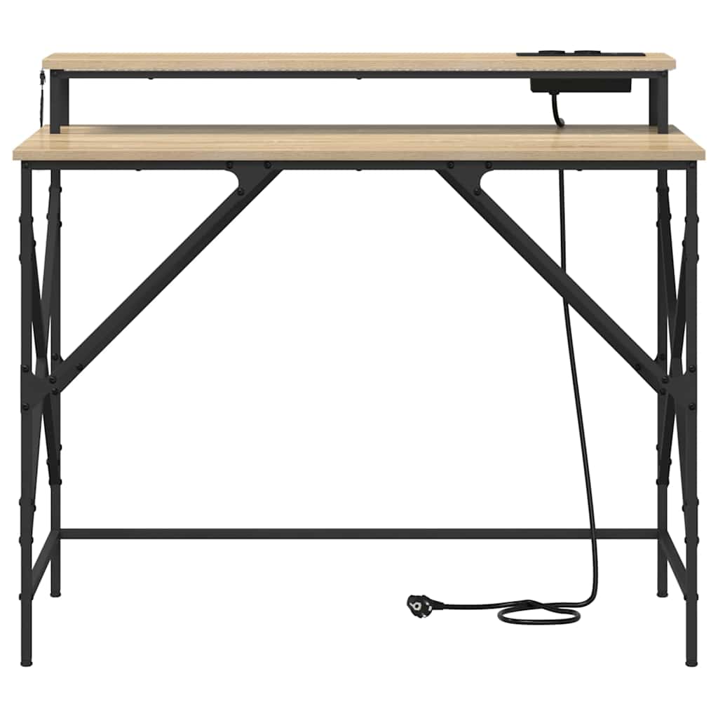Scrivania Rovere Sonoma 100 x 50 x 86,5 cm Legno multistrato