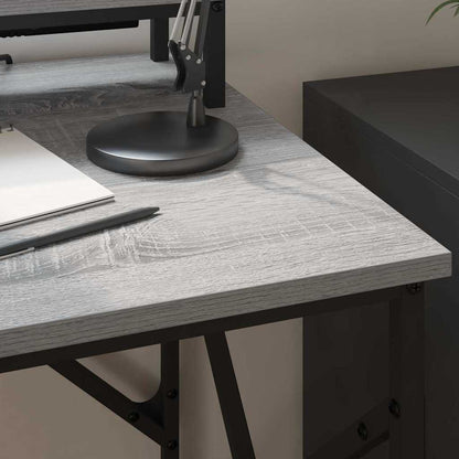 Scrivania Grigio Sonoma 100 x 50 x 86,5 cm Legno multistrato | homemem39