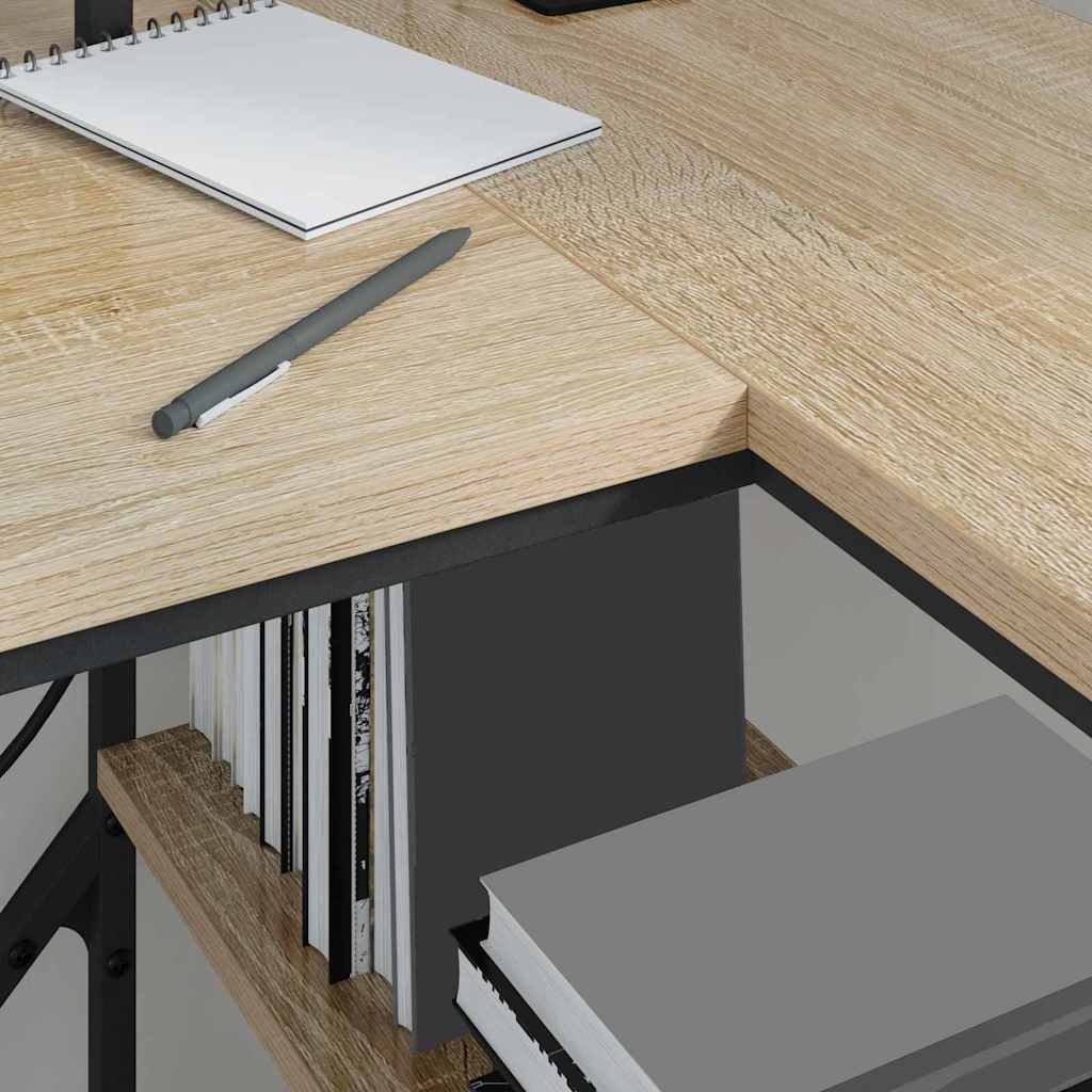 Scrivania Rovere Sonoma 120 x 79 x 86,5 cm Legno multistrato