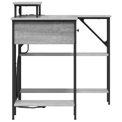 Scrivania Grigio Sonoma 120 x 79 x 86,5 cm Legno multistrato