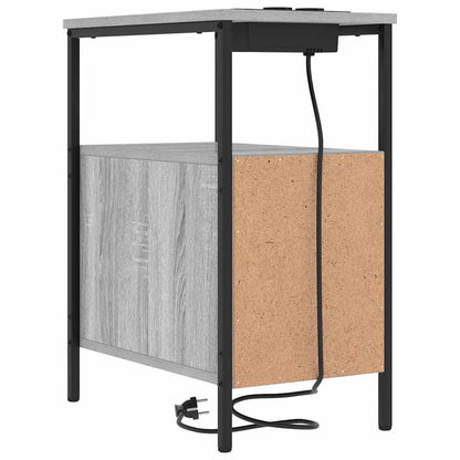 Armadio da Notte Grigio Sonoma 30 x 48 x 61 cm | homemem39
