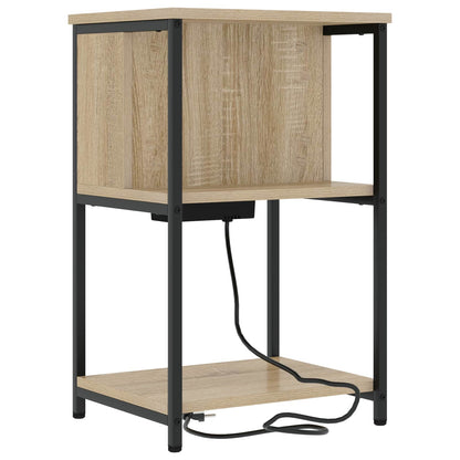 Armadio da Notte Rovere Sonoma 38 x 31 x 61 cm | homemem39