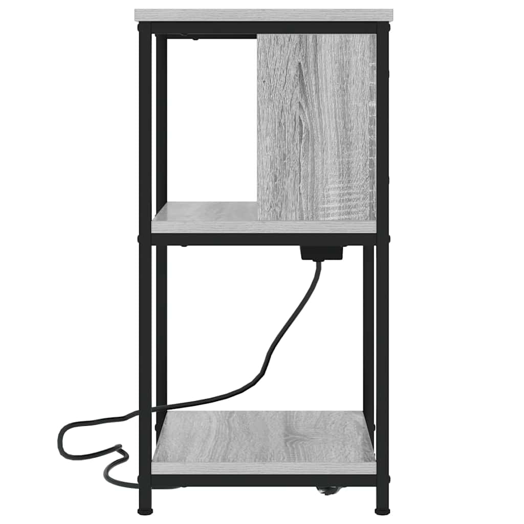 Armadio da Notte Grigio Sonoma 38 x 31 x 61 cm | homemem39