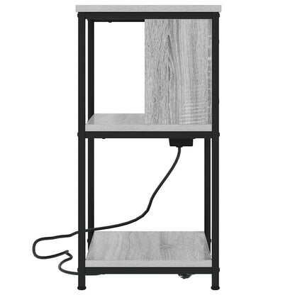Armadio da Notte Grigio Sonoma 38 x 31 x 61 cm | homemem39