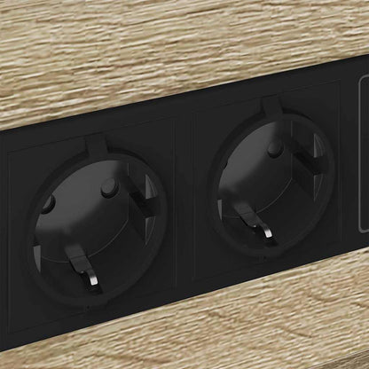 Armadio da Notte con cassetto Rovere Sonoma 40 x 31 x 60 cm