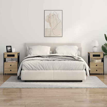 Armadio da Notte con cassetto Rovere Sonoma 40 x 31 x 60 cm