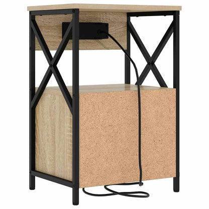 Armadio da Notte con cassetto Rovere Sonoma 40 x 31 x 60 cm