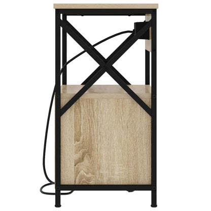 Armadio da Notte con cassetto Rovere Sonoma 40 x 31 x 60 cm | homemem39