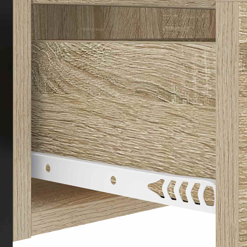 Armadio da Notte 2 pcs Rovere Sonoma 40 x 31 x 60 cm