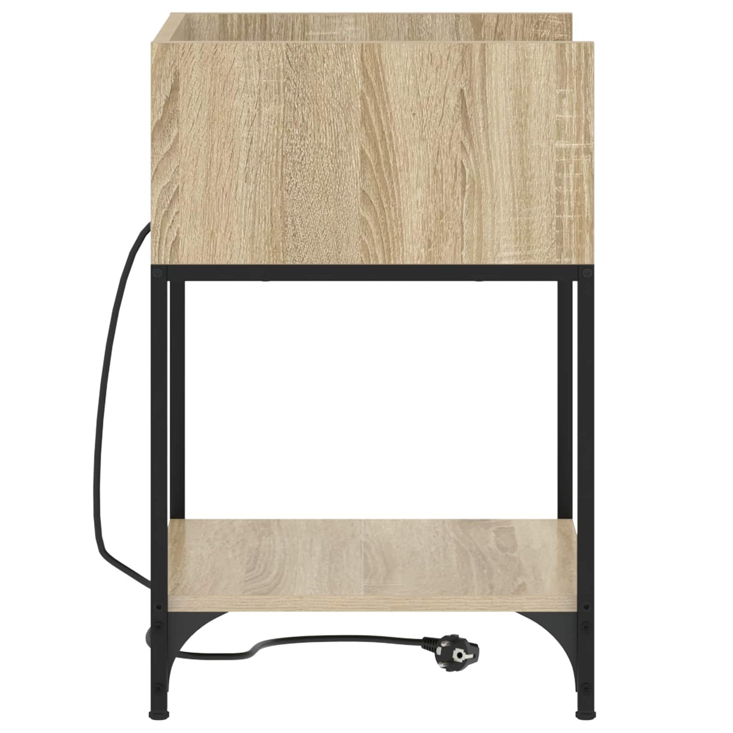 Armadio da Notte 2 pcs Rovere Sonoma 40 x 40 x 61 cm