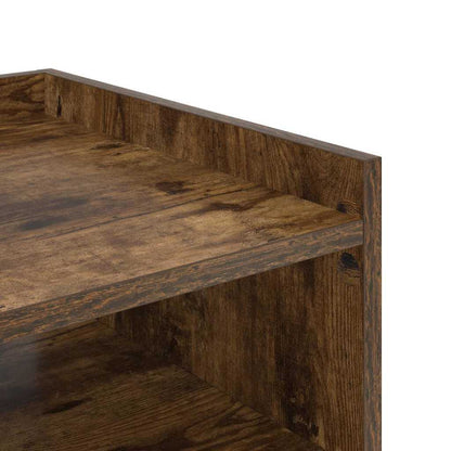 Armadio da Notte Rovere fumé 40 x 40 x 61 cm Legno multistrato