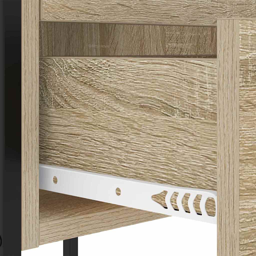 Armadio da Notte con cassetto Rovere Sonoma 42 x 41 x 61 cm