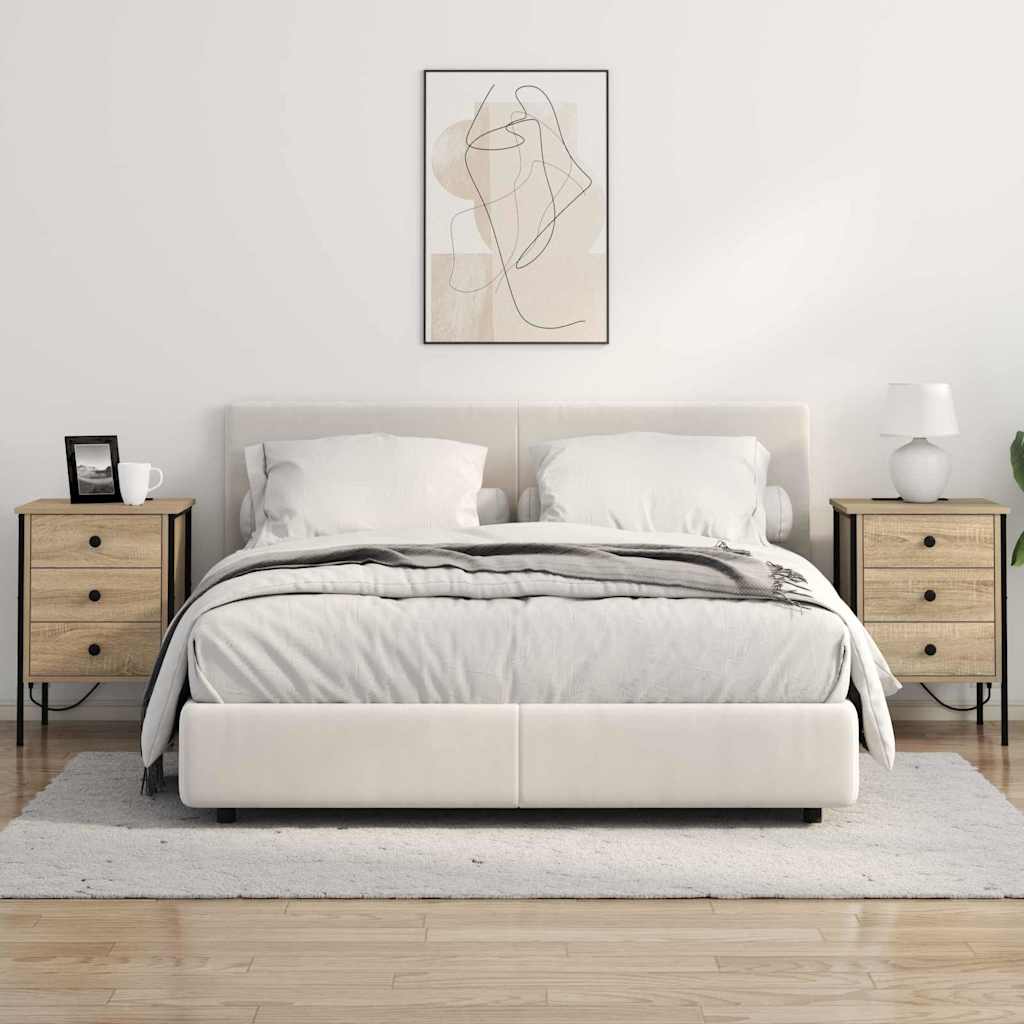 Armadio da Notte con cassetto Rovere Sonoma 42 x 41 x 61 cm | homemem39