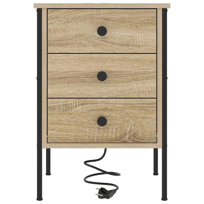Armadio da Notte con cassetto Rovere Sonoma 42 x 41 x 61 cm