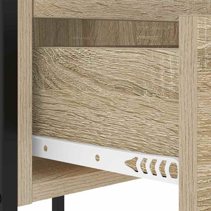 Armadio da Notte 2 pcs Rovere Sonoma 42 x 41 x 61 cm