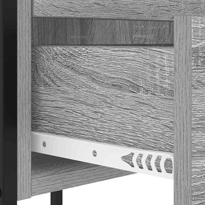 Armadio da Notte 2 pcs Grigio Sonoma 42 x 41 x 61 cm