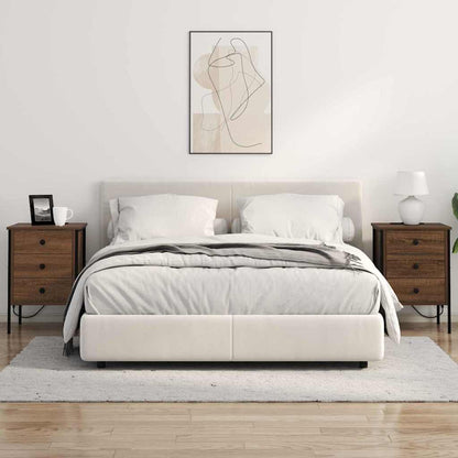 Armadio da Notte con cassetto Rovere Marrone 42 x 41 x 61 cm