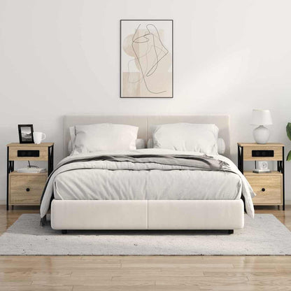Armadio da Notte con cassetto Rovere Sonoma 40 x 31 x 60 cm
