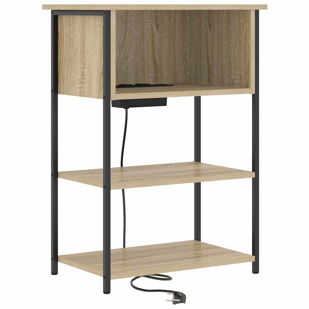 Armadio da Notte Rovere Sonoma 55 x 31 x 76 cm | homemem39
