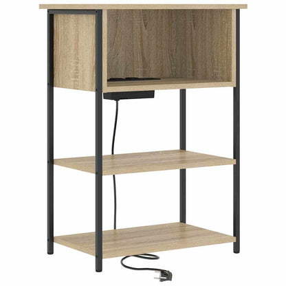 Armadio da Notte Rovere Sonoma 55 x 31 x 76 cm
