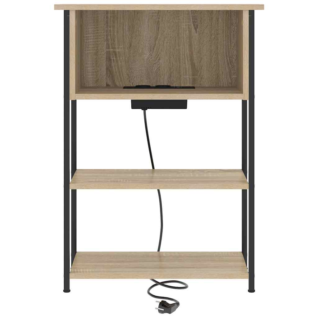 Armadio da Notte Rovere Sonoma 55 x 31 x 76 cm | homemem39