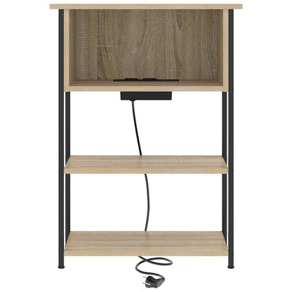 Armadio da Notte Rovere Sonoma 55 x 31 x 76 cm | homemem39