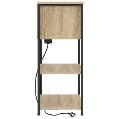 Armadio da Notte Rovere Sonoma 55 x 31 x 76 cm | homemem39