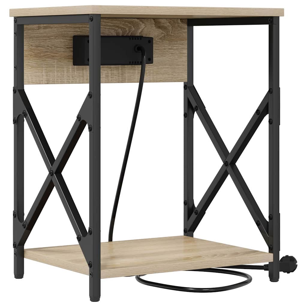 Armadio da Notte Rovere Sonoma 41 x 31 x 51 cm | homemem39