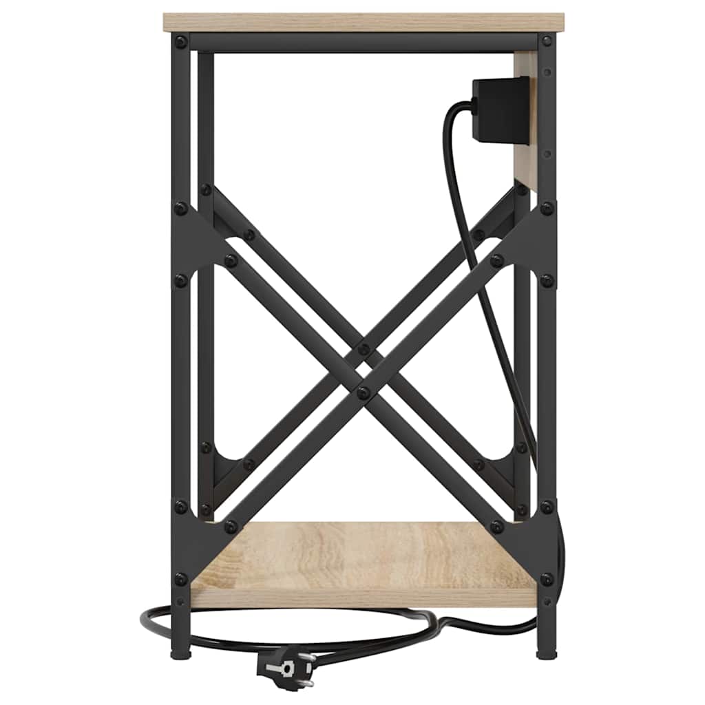 Armadio da Notte Rovere Sonoma 41 x 31 x 51 cm | homemem39