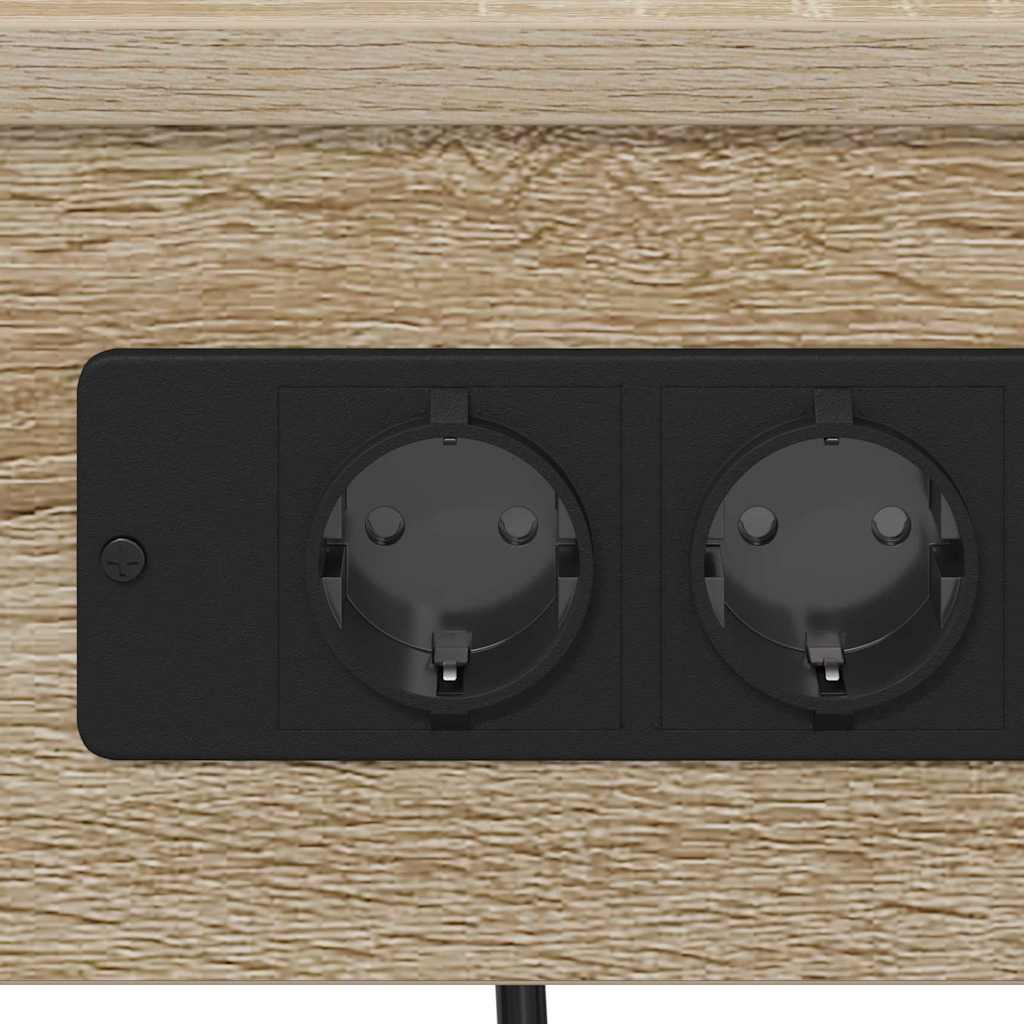 Armadio da Notte 2 pcs Rovere Sonoma 41 x 31 x 51 cm | homemem39