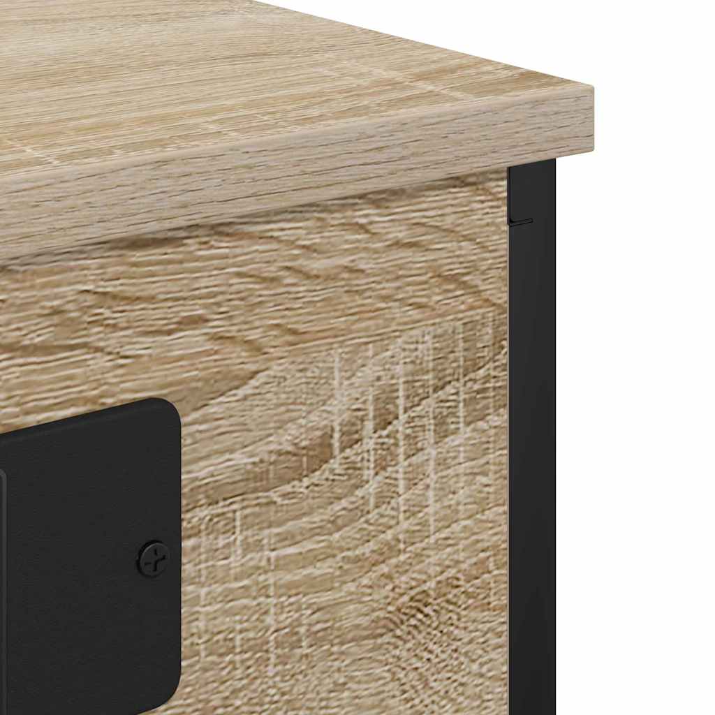 Armadio da Notte 2 pcs Rovere Sonoma 41 x 31 x 51 cm | homemem39