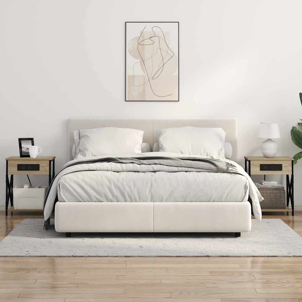 Armadio da Notte 2 pcs Rovere Sonoma 41 x 31 x 51 cm | homemem39