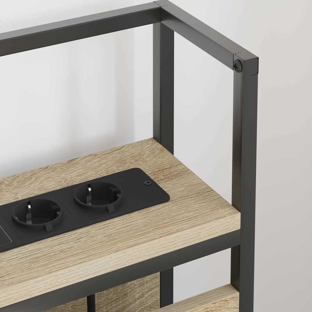 Testata contenitore rovere sonoma 75 cm Legno multistrato