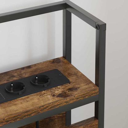 Testata contenitore Rovere fumo 90 cm Legno multistrato