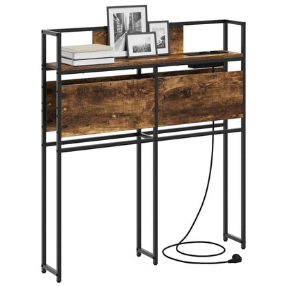 Testata contenitore Rovere fumo 90 cm Legno multistrato