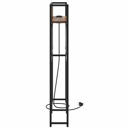 Testata contenitore Rovere fumo 90 cm Legno multistrato