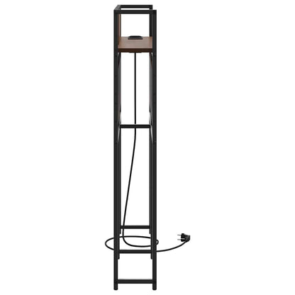 Testata contenitore Rovere marrone 90 cm Legno multistrato