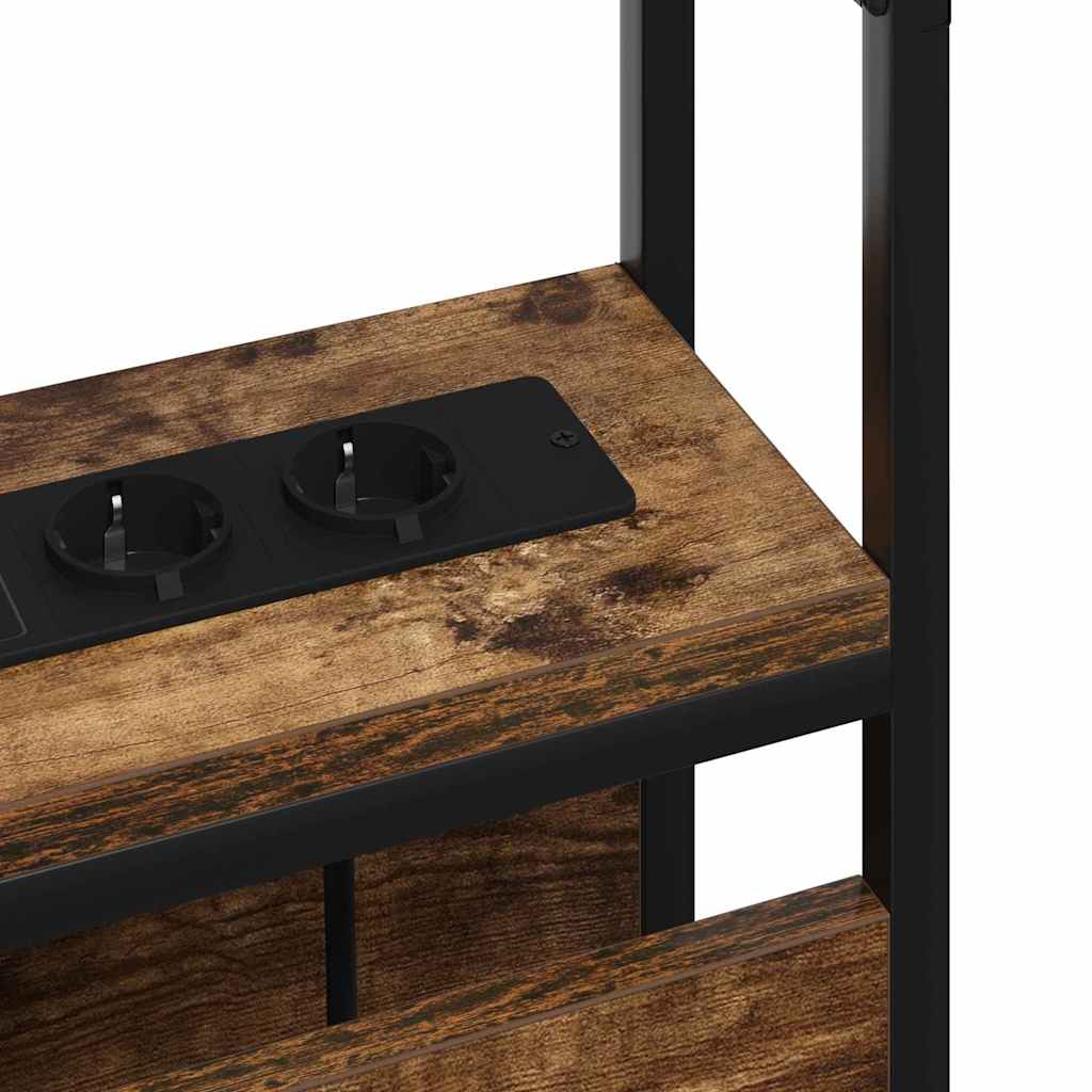 Testata contenitore Rovere fumo 100 cm Legno multistrato