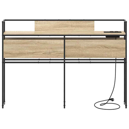 Testata contenitore rovere sonoma 120 cm Legno multistrato