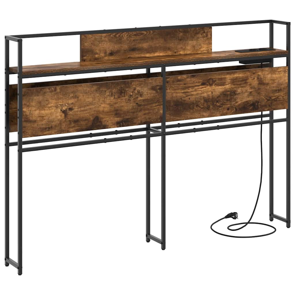 Testata contenitore Rovere fumo 120 cm Legno multistrato