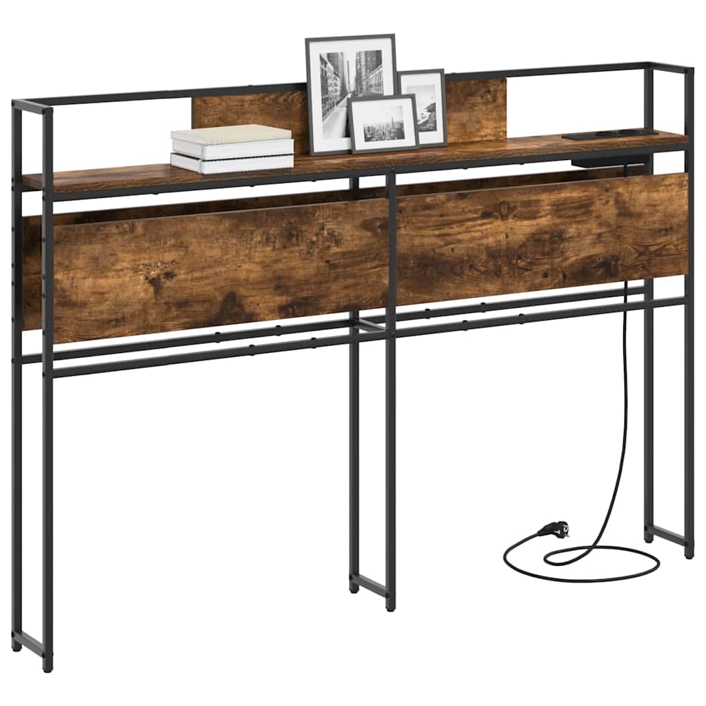 Testata contenitore Rovere fumo 120 cm Legno multistrato