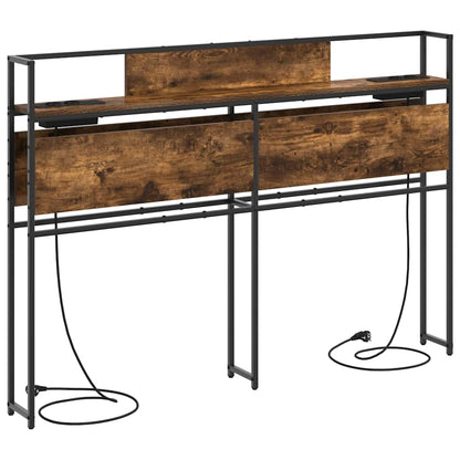 Testata contenitore Rovere fumo 140 cm Legno multistrato