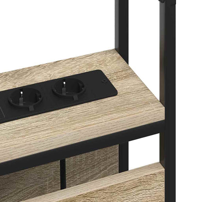 Testata contenitore rovere sonoma 160 cm Legno multistrato