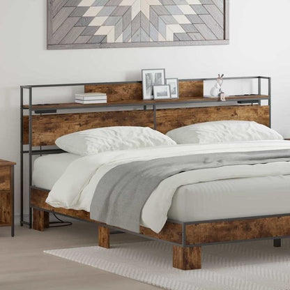 Testata contenitore Rovere fumo 180 cm Legno multistrato