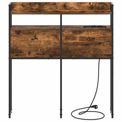 Testata contenitore Rovere fumo 75 cm Legno multistrato