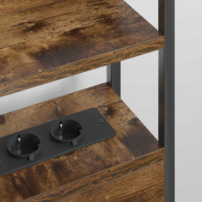 Testata contenitore Rovere fumo 90 cm Legno multistrato