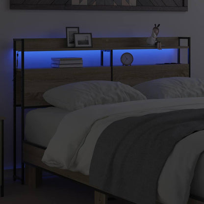 Testata contenitore rovere sonoma 120 cm Legno multistrato