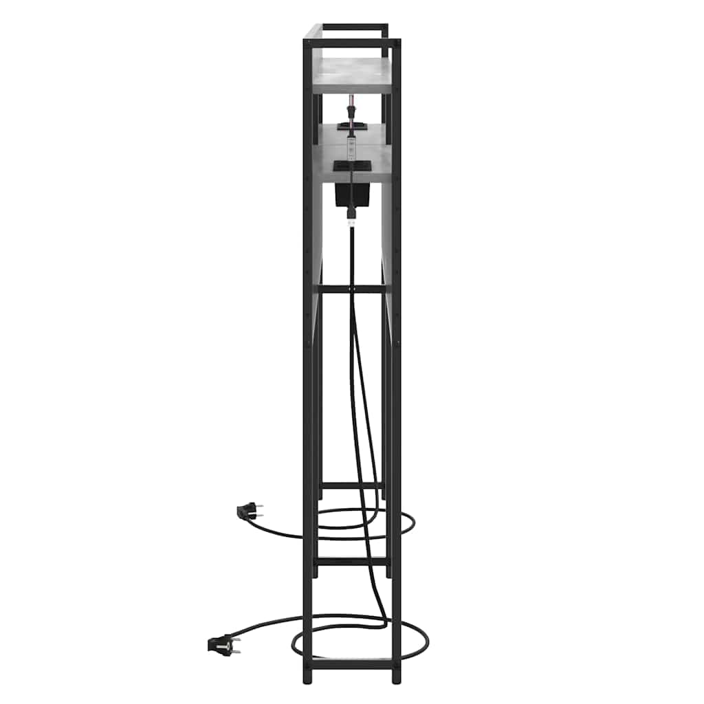 Testata contenitore Grigio sonoma 140,5 x 15 x 98 cm