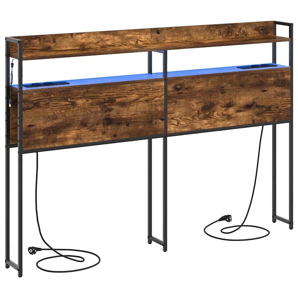 Testata contenitore Rovere fumo 150 cm Legno multistrato