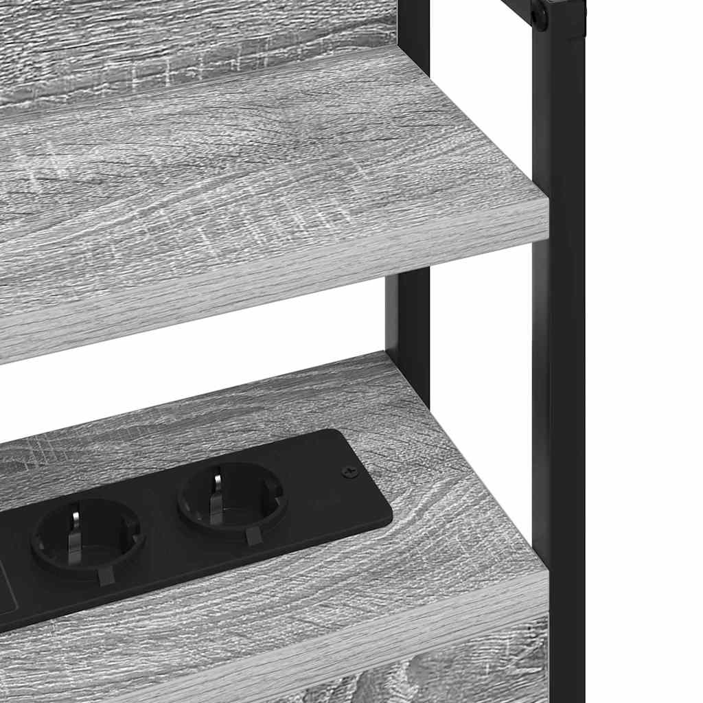 Testata contenitore Grigio sonoma 150 cm Legno multistrato